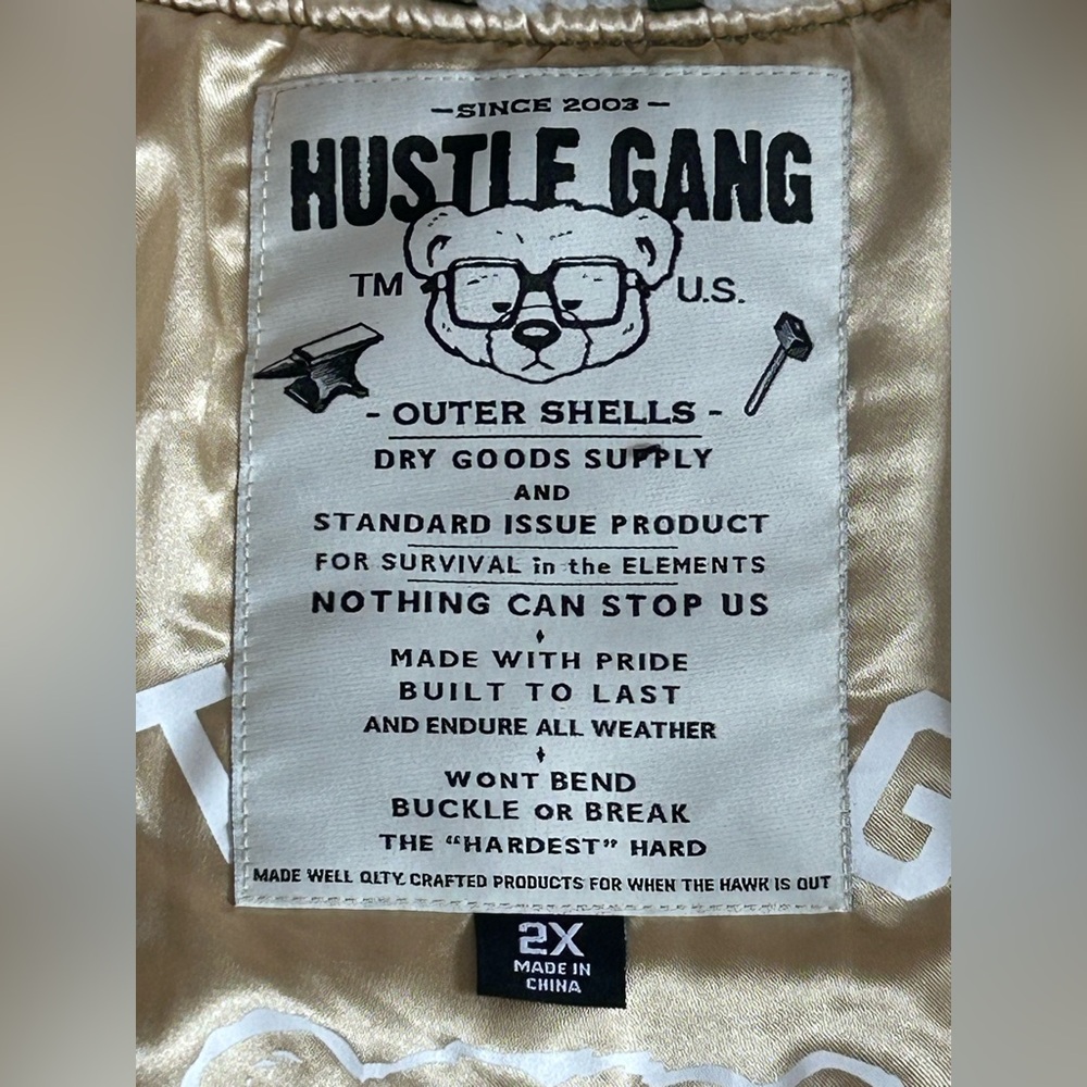 Hustle Gang Green Snowday Jacket men’s 2xl - Picture 16 of 16